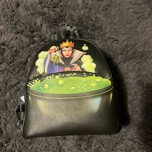Danielle Nicole Black and Green Cauldron Backpack